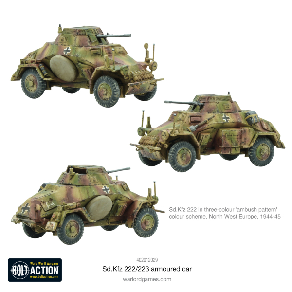 Bolt Action: Sd.Kfz 222/223